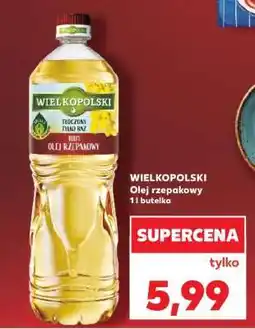 Kaufland WIELKOPOLSKI Olej rzepakowy 1L butelka oferta