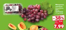 Kaufland Winogrona czerwone bezpestkowe 500 g opakowanie oferta