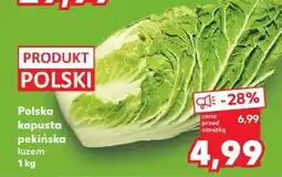 Kaufland Polska kapusta pekińska luzem 1 kg oferta