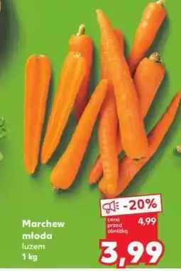 Kaufland Marchew młoda luzem 1 kg oferta