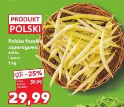 Kaufland Polska fasolka szparagowa żółta luzem 1 kg oferta