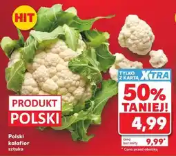 Kaufland Polski kalafior sztuka oferta