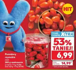 Kaufland Pomidory rzymskie mini oferta