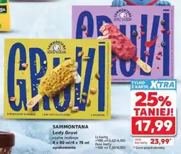 Kaufland SAMMONTANA Lody Gruvi oferta