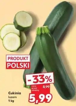 Kaufland Cukinia, luzem 1 kg oferta