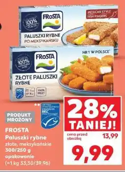 Kaufland FROSTA Paluszki rybne złote, meksykańskie oferta
