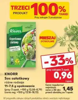 Kaufland KNORR Sos sałatkowy oferta