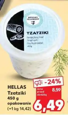 Kaufland HELLAS Tzatziki 450 g opakowanie oferta
