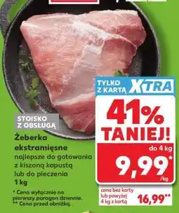 Kaufland Żeberka ekstramięsne oferta