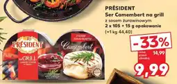 Kaufland PRESIDENT Ser Camembert na grill oferta
