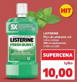 Kaufland LISTERINE Płyn do płukania ust oferta