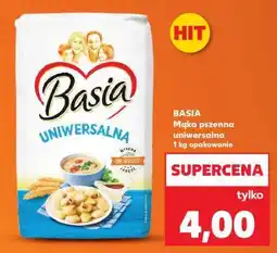 Kaufland BASIA Mąka pszenna uniwersalna 1 kg opakowanie oferta