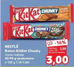 Kaufland NESTLÉ Baton KitKat Chunky oferta