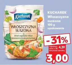 Kaufland KUCHAREK Włoszczyzna suszona 100 g opakowanie oferta
