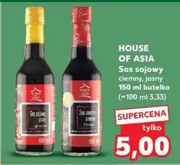 Kaufland HOUSE OF ASIA Sos sojowy ciemny, jasny 150 ml butelka oferta