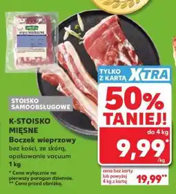 Kaufland Boczek wieprzowy oferta