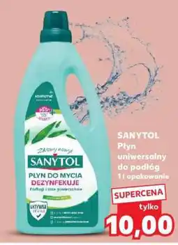 Kaufland SANYTOL Płyn uniwersalny do podłóg 1l opakowanie oferta