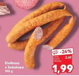 Kaufland Kiełbasa z Sokołowa 100 g oferta