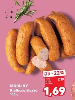Kaufland MORLINY Kiełbasa śląska 100 g oferta
