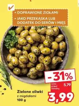 Kaufland Zielone oliwki z migdałami 100 g oferta