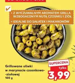 Kaufland Grillowane oliwki w marynacie czosnkowo-ziołowej 100 g oferta