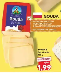 Kaufland ŁOWICZ Ser Gouda 100 g oferta