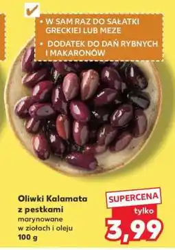 Kaufland Oliwki Kalamata z pestkami oferta