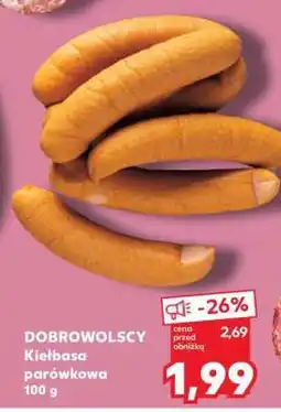Kaufland DOBROWOLSCY Kiełbasa parówkowa 100 g oferta