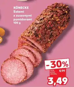 Kaufland KÖNECKE Salami z suszonymi pomidorami 100 g oferta