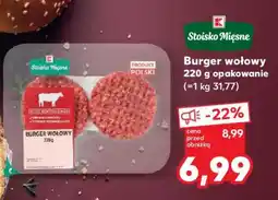 Kaufland Burger wołowy 220 g opakowanie oferta
