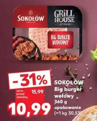 Kaufland SOKOŁÓW Big burger wołowy oferta