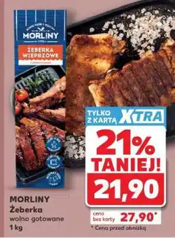 Kaufland MORLINY Żeberka wolno gotowane 1 kg oferta