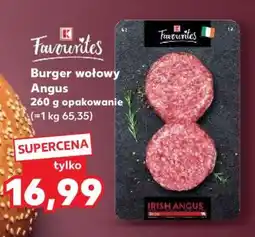 Kaufland Burger wołowy Angus oferta