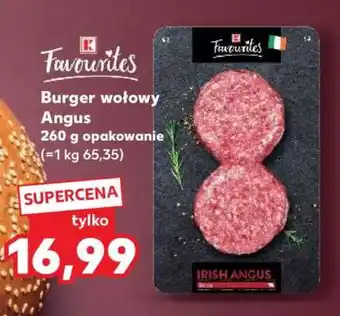 Kaufland Burger wołowy Angus oferta