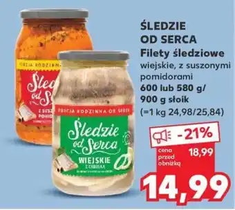 Kaufland Śledzie od Serca oferta