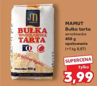 Kaufland MAMUT Bułka tarta wrocławska 450 g opakowanie oferta