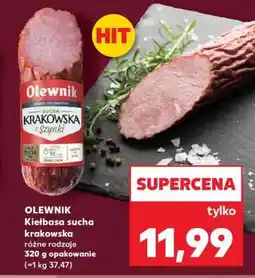 Kaufland OLEWNIK Kiełbasa sucha krakowska oferta