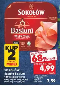 Kaufland SOKOŁÓW Szynka Basiuni oferta