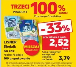 Kaufland LISNER Śledzik na raz oferta