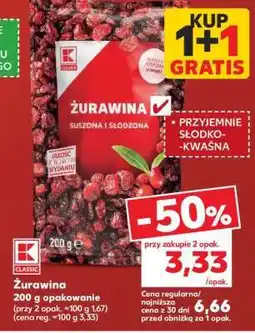 Kaufland Żurawina oferta