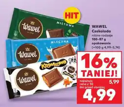 Kaufland WAWEL Czekolada różne rodzaje oferta