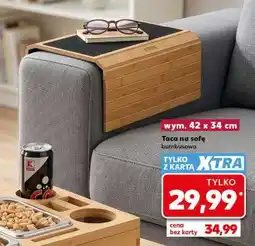 Kaufland Taca na sofę bambusowa oferta