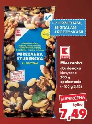 Kaufland Mieszanka studencka klasyczna oferta