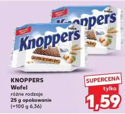 Kaufland KNOPPERS WAFEL oferta