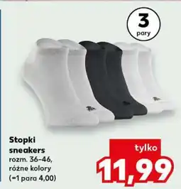 Kaufland Stopki Sneakers oferta