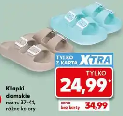 Kaufland Klapki damskie oferta