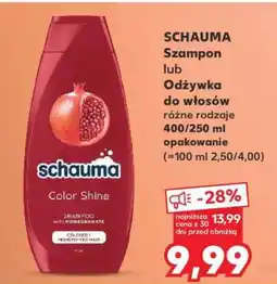 Kaufland SCHAUMA Szampon lub Odżywka do włosów oferta