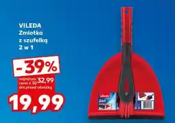 Kaufland VILEDA Zmiotka z szufelką 2 w 1 oferta