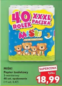 Kaufland MIŚKI Papier toaletowy oferta