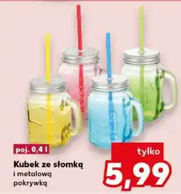 Kaufland Kubek ze słomką oferta